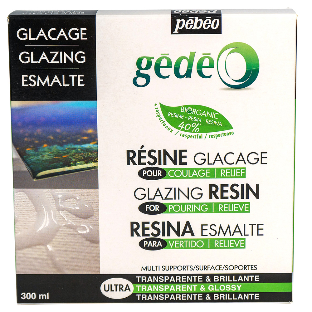 KIT RESINE GLACAGE BIO 300ML-(786633)
