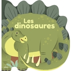 Livre illustré Les dinosaures format découpé pour les tout-petits