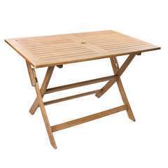 Table d'extérieur pliable MAYA en acacia 110x70cm Brighton