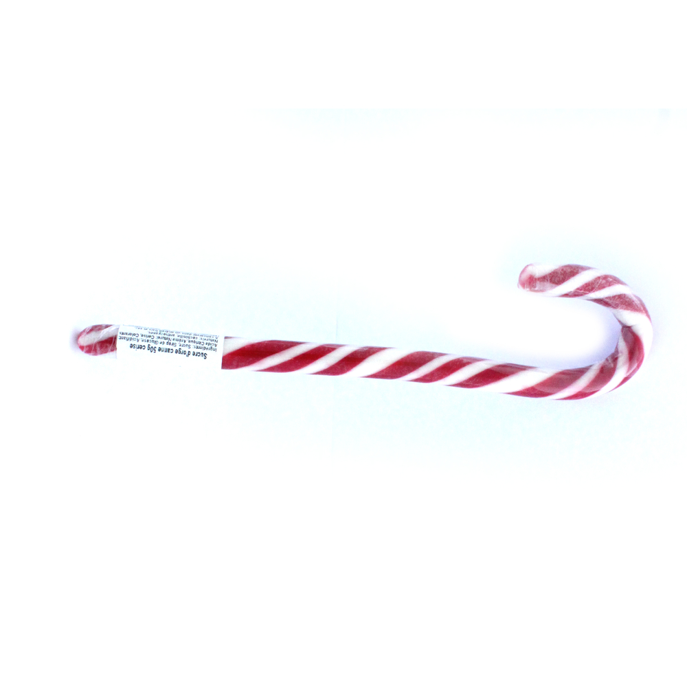 SUCRE ORGE CANNE 40G CERISE-(789711)