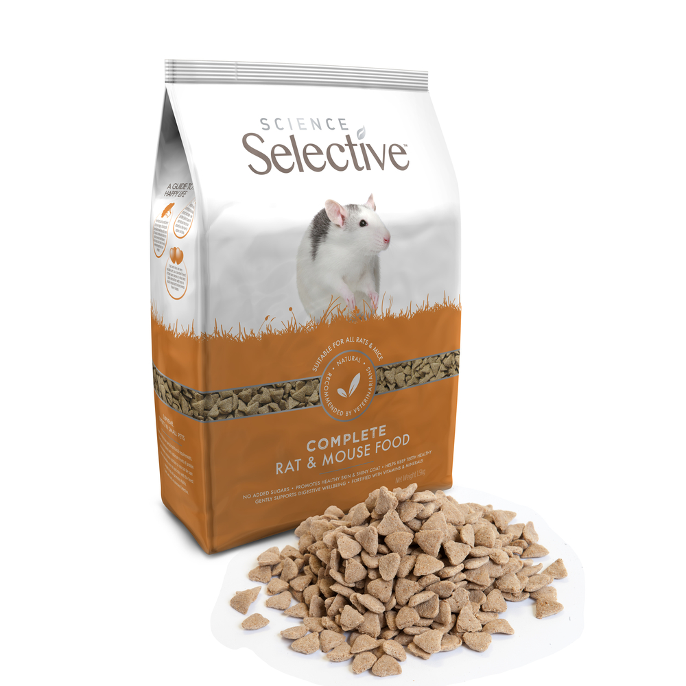 Aliments Selective pour Rat - 1,5Kg
