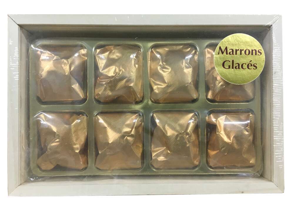 PLUMIER 8 MARRONS GLACES 160G-(790537)