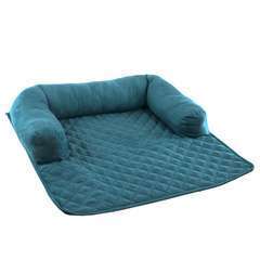 Sofa protector bleu L.110cm