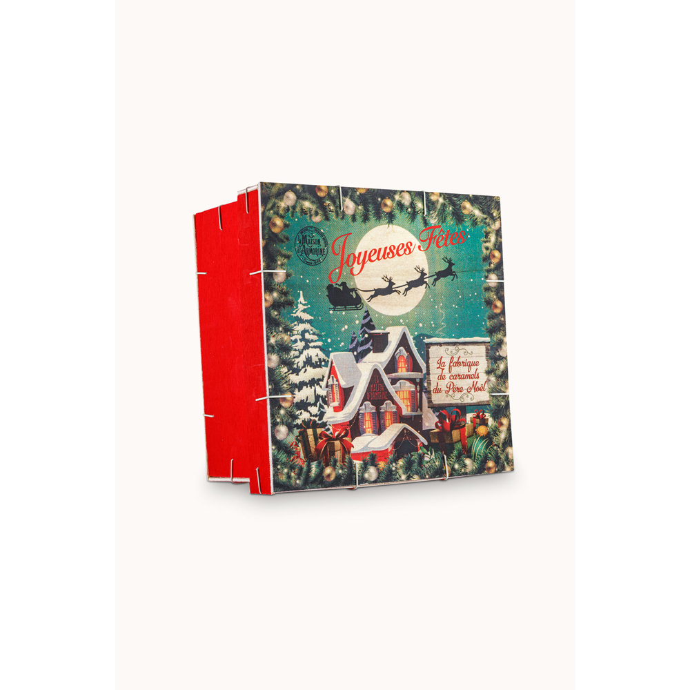 Coffret de Noël ''Joyeuses Fêtes'' et ses petites douceurs gourmandes