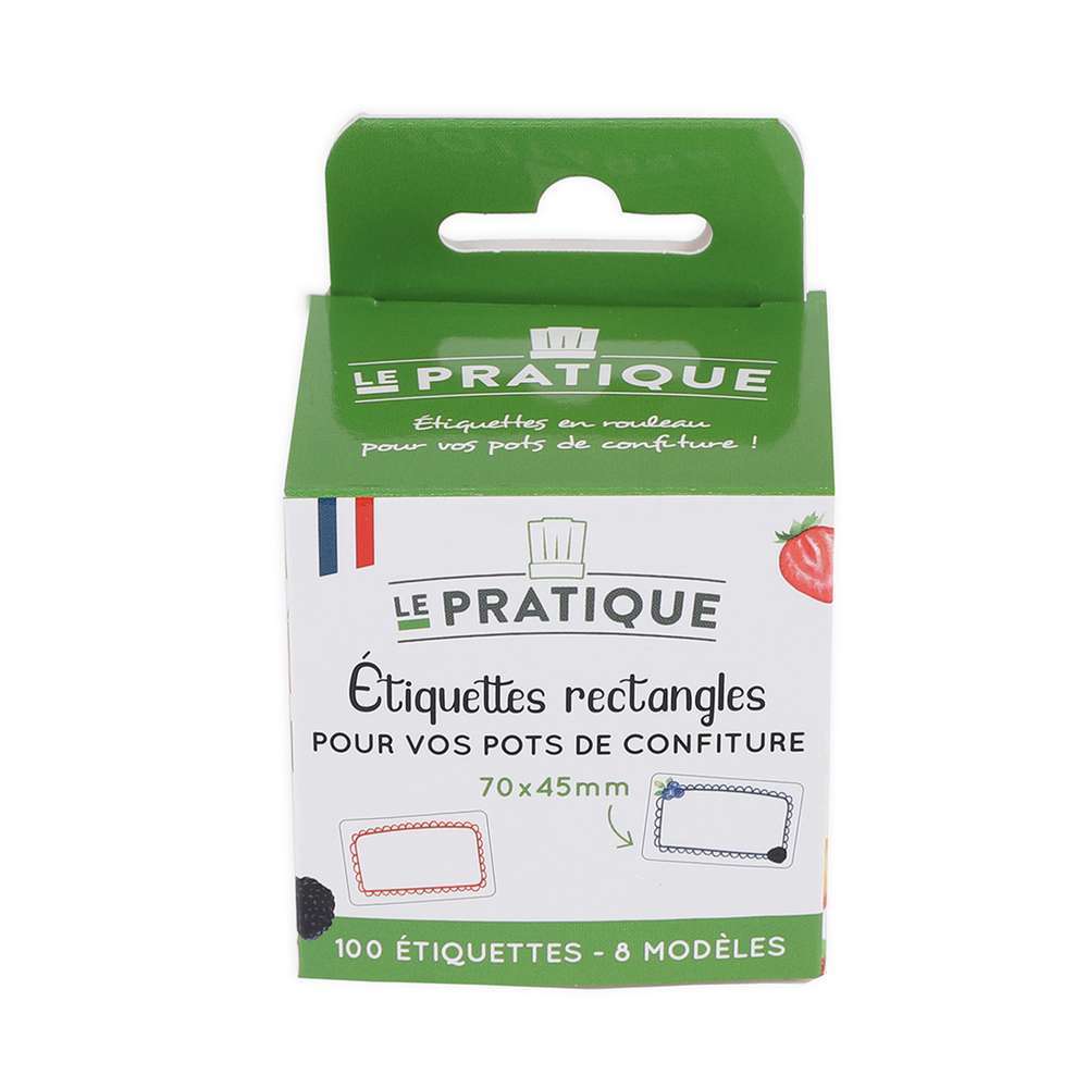 ETIQUET CONFITURE OVALE X100-(793951)