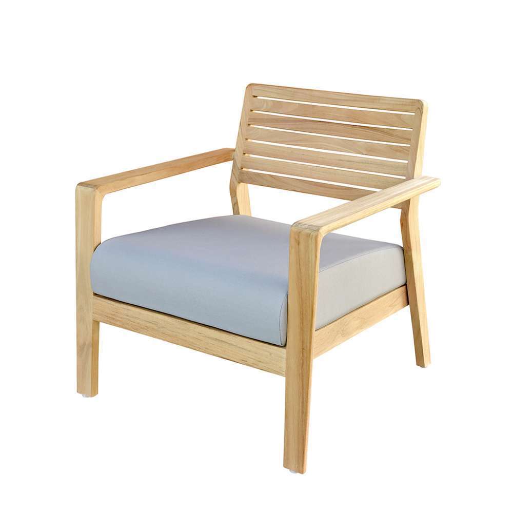 Fauteuil lounge empilable aquariva 68x71cm H 72cm