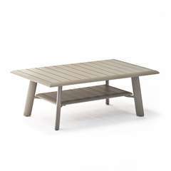 Table basse Spring aluminium 35x60cm H96 cm
