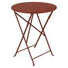 TABLE BISTRO D60 OCRE ROUGE-(797757)