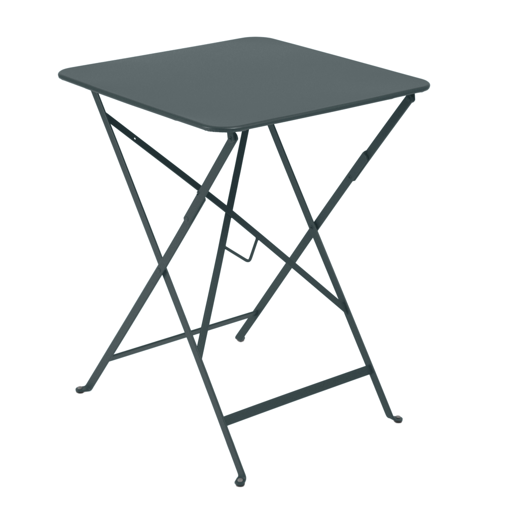 TABLE BISTRO 57X57 GRIS ORAGE-(797765)