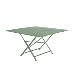 Table carrée extérieur couleur cactus.128x128
