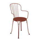 FAUTEUIL OPERA OCRE ROUGE-(797810)