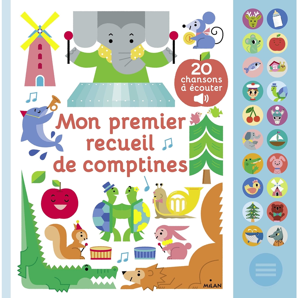 Livre Mon premier recueil de comptines