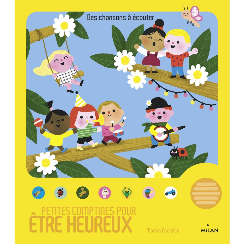 Livre Petites comptines pour être heureux