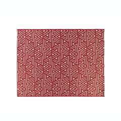 Tapis DonnaÂ 4972-3Â : 133x180cm, rouge