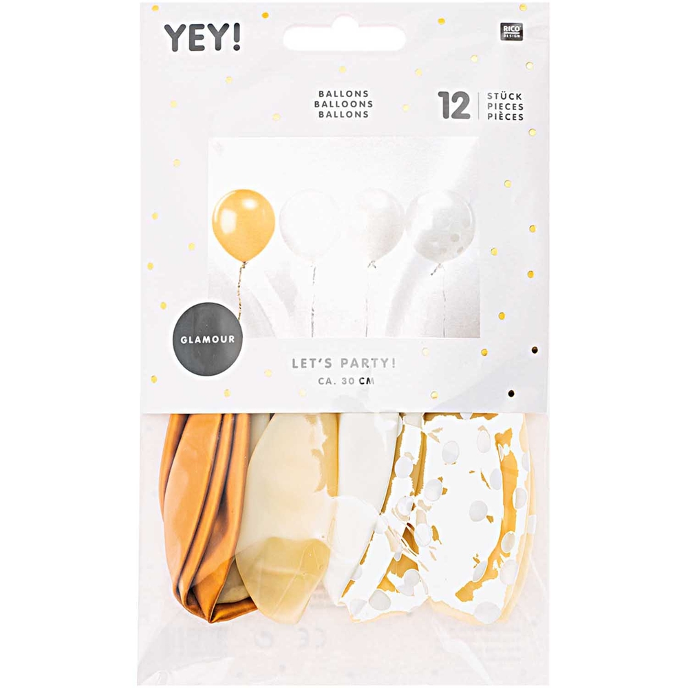 BALLONS BLANC MIXE-(802086)