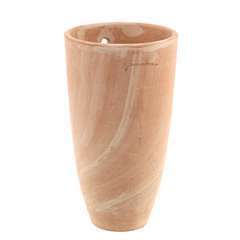 Applique vase terre cuite rosée ø. 17cm x H. 31cm