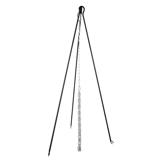 Trépied pour braseros en métal H 118,8cm 5,1x5,9cm