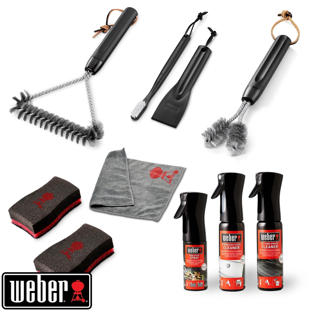 Kit de nettoyage pour barbecue gaz en inox