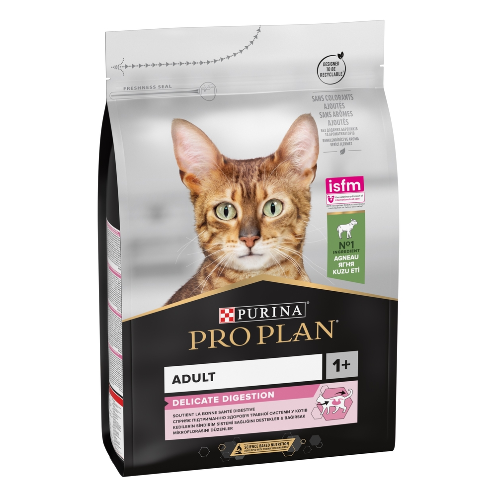 Croquettes Delicate Digestion pour chat, saveur agneau - 3kg
