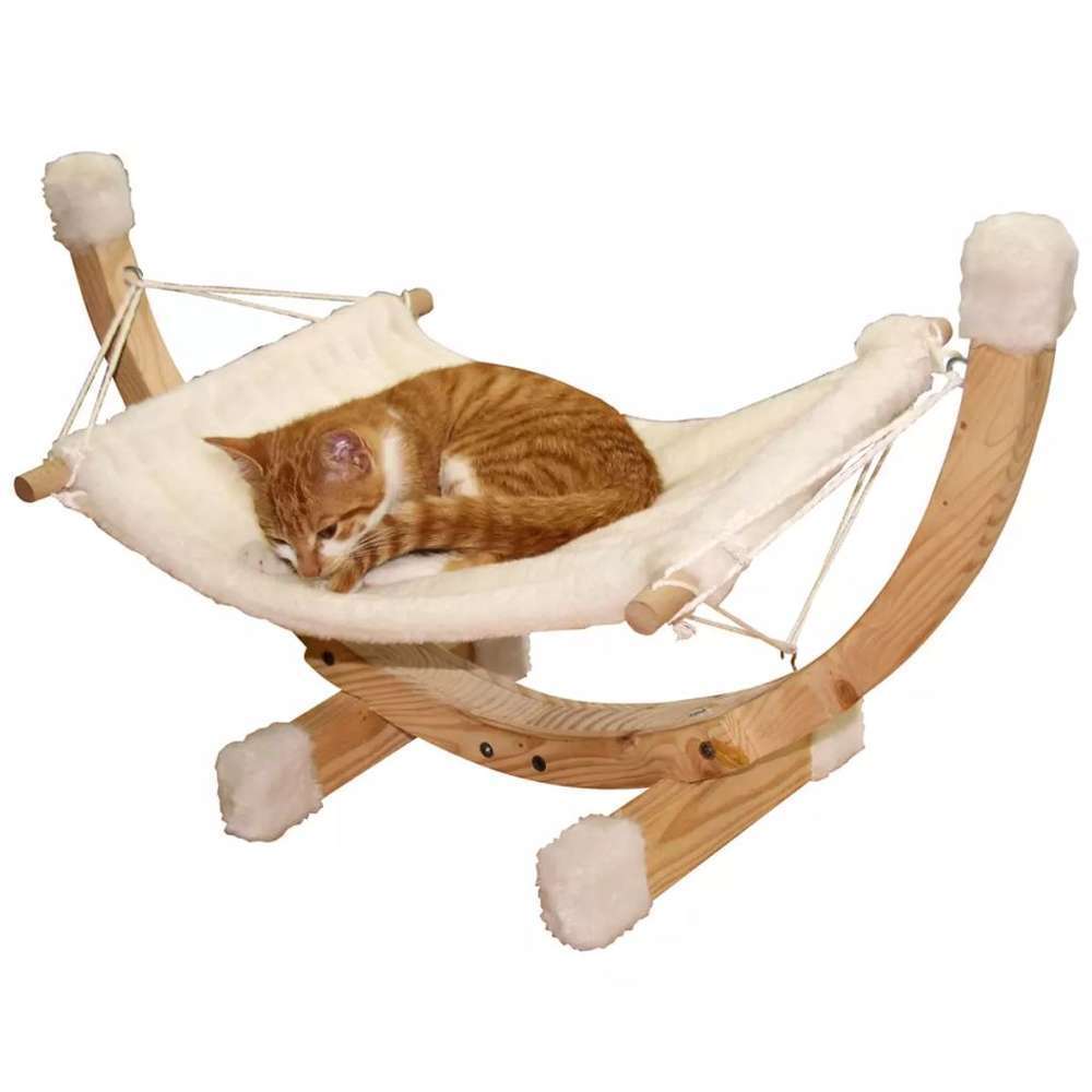 Hamac Pour Chats Siesta Blanc Truffaut