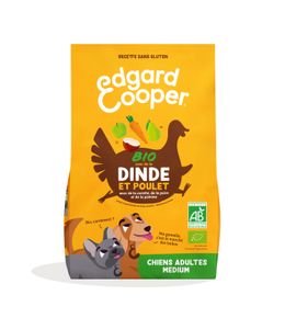 Croquettes BIO à la Dinde et Poulet pour Chien - 2,5Kg