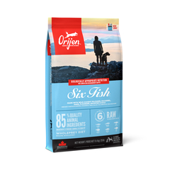 Croquettes Chien Orijen Six Fish Adulte 11,4 Kg