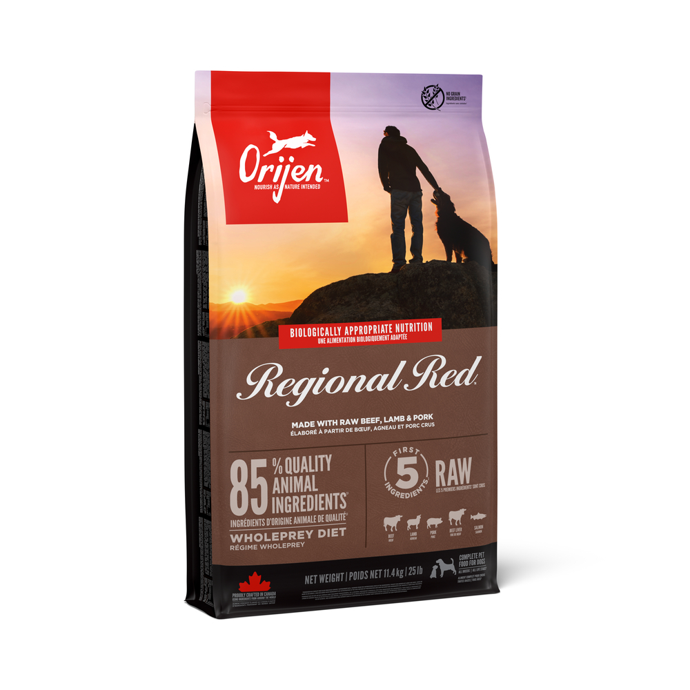 Croquettes Chien Orijen Regional Red 11,4 Kg