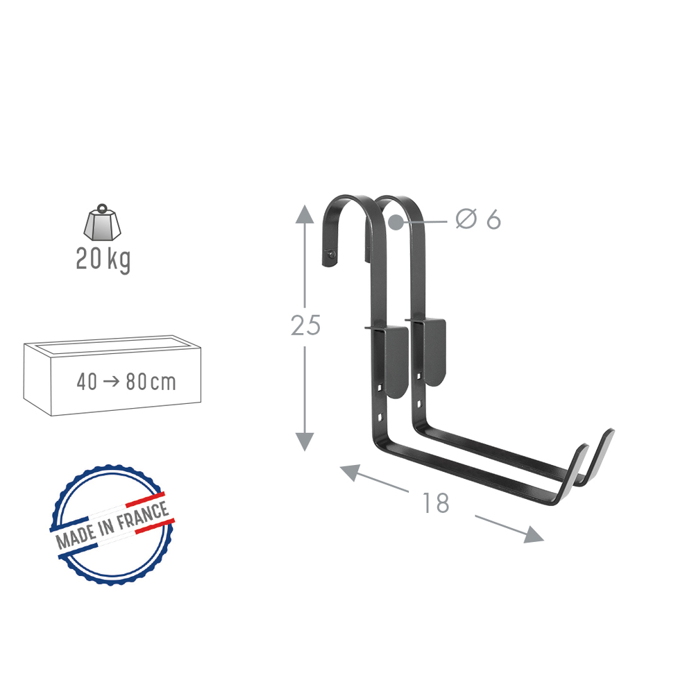 Lot de 2 supports bois et métal pour amigurumi et poupée au crochet – Marie Cerise Créations