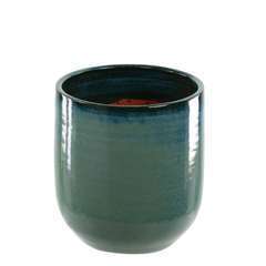 Pot Saintropp blue wawe D.20 x H.21 cm