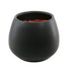 Pot Cancale black D.21 x H.21 cm