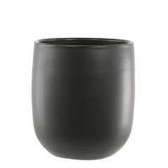 Pot Saintropp black D.23 x H.26 cm