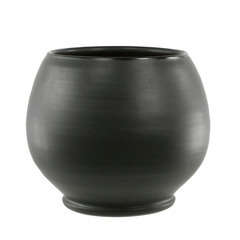 Pot Bahia black D.25 x H.31 cm