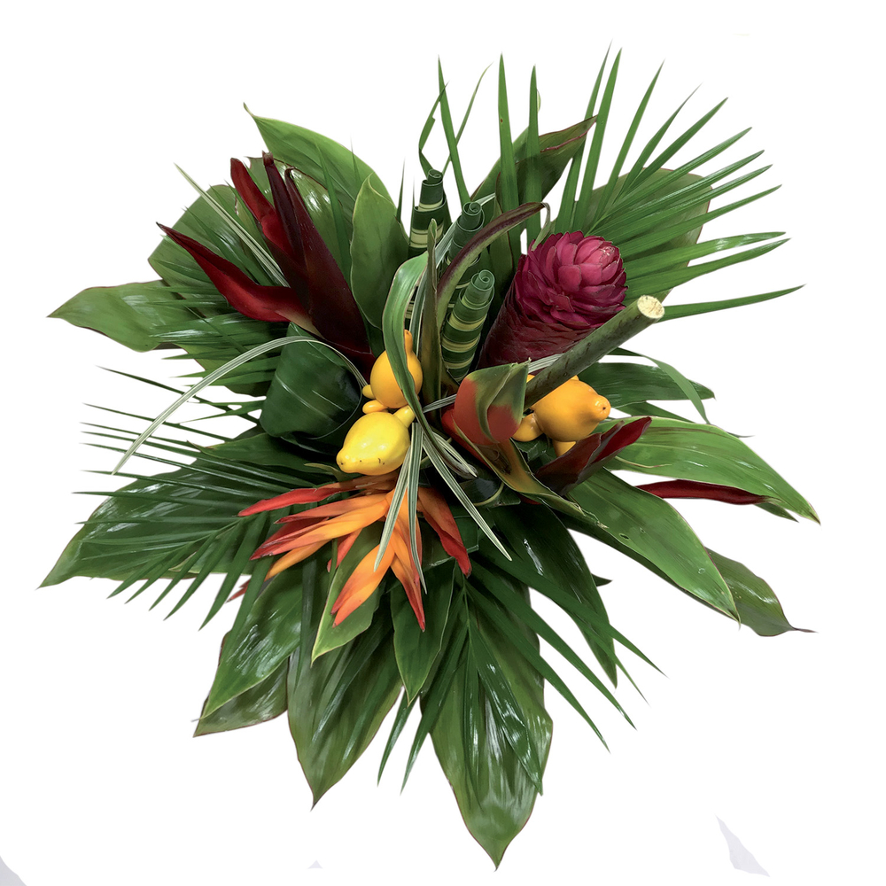 Bouquet de fleurs exotiques 