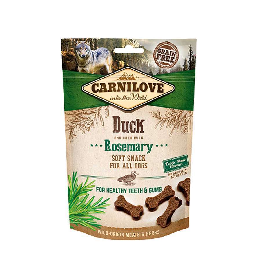 Friandises semi-humide canard & romarin pour Chien 200g