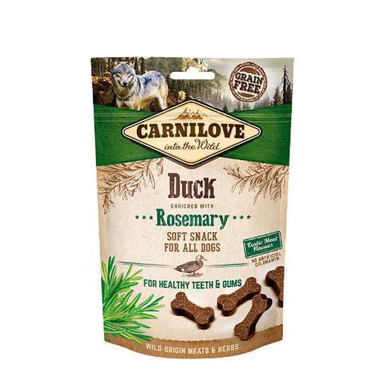 Friandises semi-humide canard & romarin pour Chien 200g