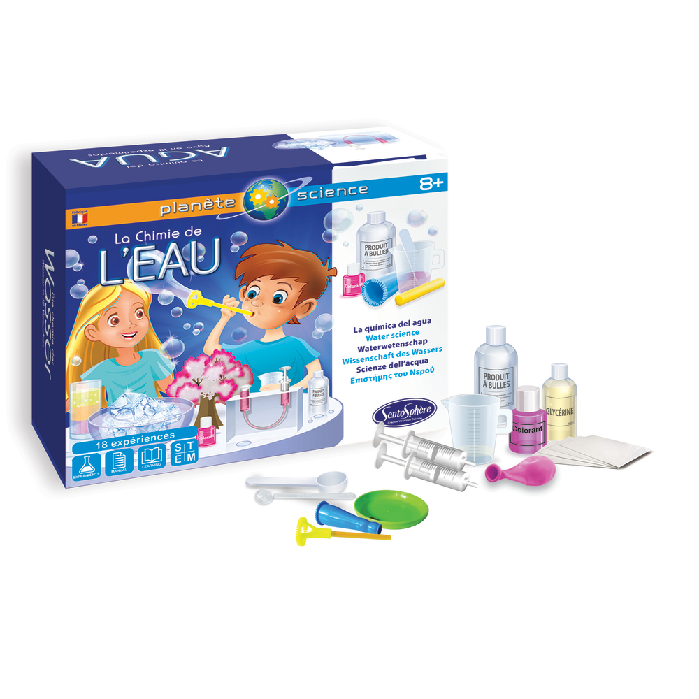 Jeu créatif La chimie de l'eau