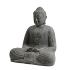 Statue de jardin Bouddha japonais assis - H.55 cm