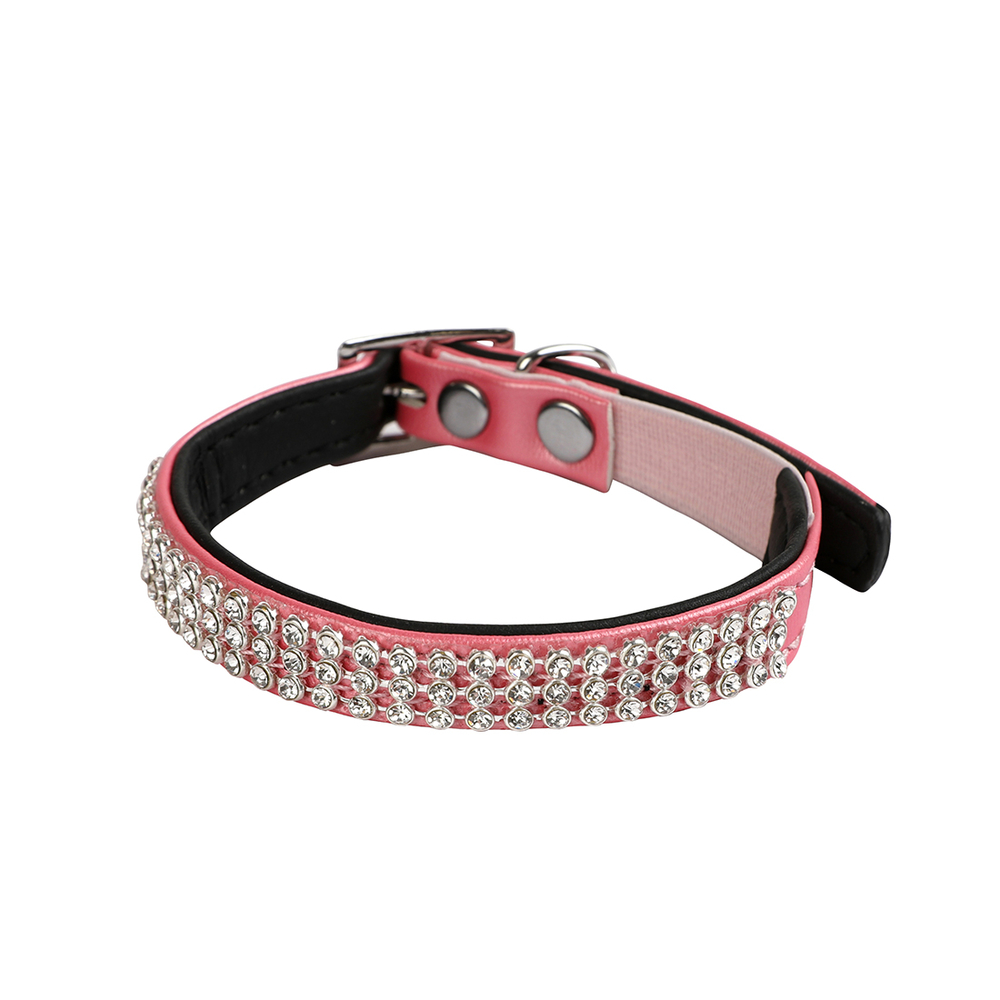 COLLIER CHAT DIAM S ROS-(825383)