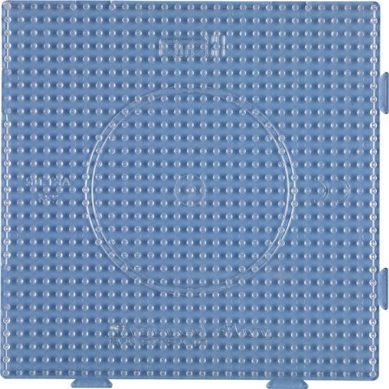 MIDI PLAQUE CARREE ASS TRANSP-(825804)