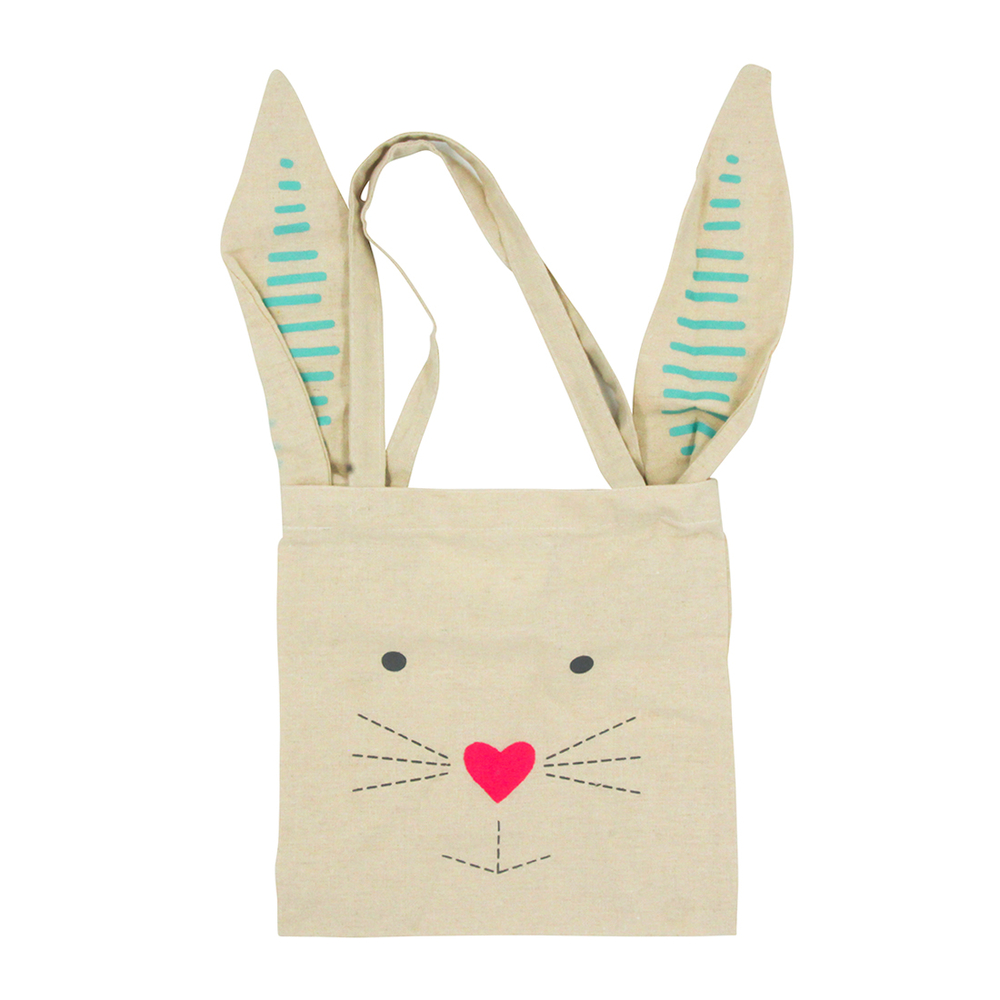 MINI TOTE BAG LAPIN COTO 25X25-(825947)