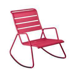 Rocking chair Monceau rose praline
