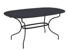 TABLE OPERA OVALE CARBONE-(826769)