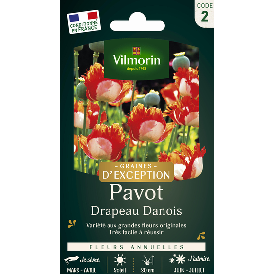 PAVOT DRAPEAU DANOIS VIL-(826842)