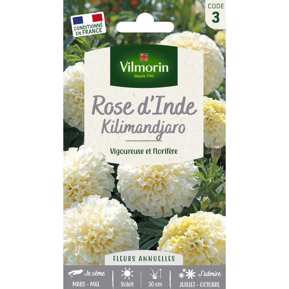 Rose d’Inde Kilimandjaro 0,2 g