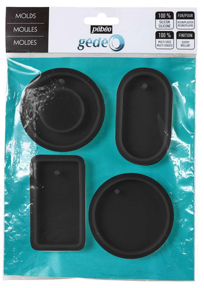 Moules géométriques en silicone