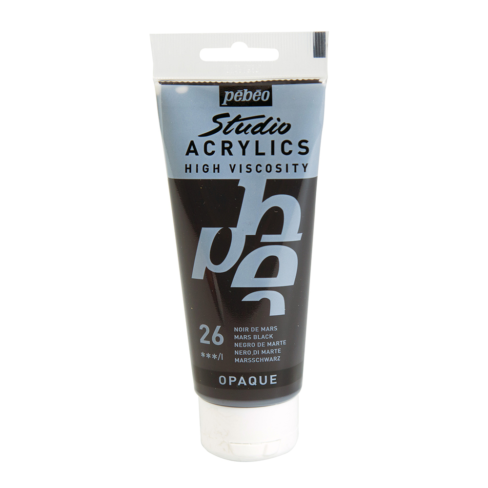 ST.ACRYLICS 100ML NOIR MARS-(827497)
