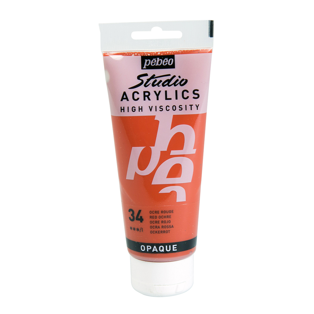 ST.ACRYLICS 100ML OCRE ROUGE-(827504)