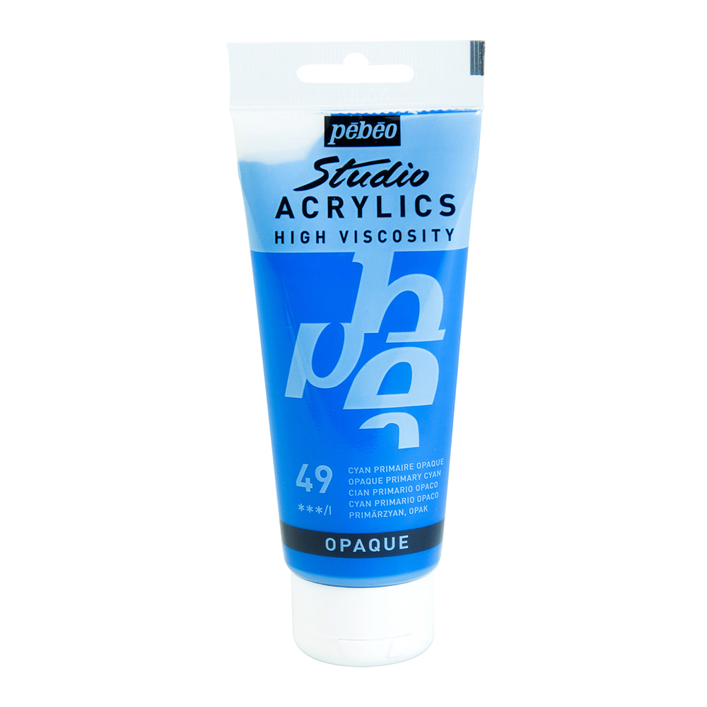 ST.ACRYLICS 100ML CYAN PRIM OP-(827514)