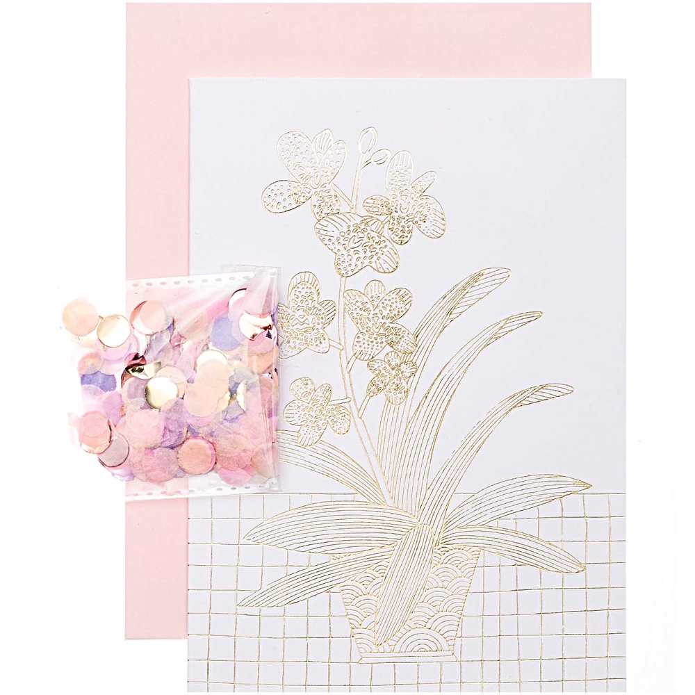 DIY CARTE. HYGGE. ORCHIDEE-(828135)