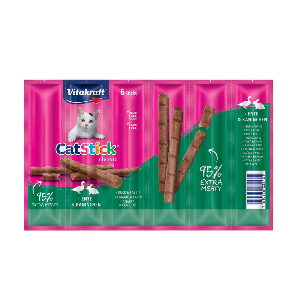 CAT-STICK MINI CAN LAPIN X6-(829493)